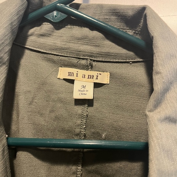 Francesca’s army green jacket. - Picture 2 of 2